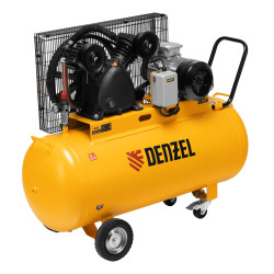 Компрессор воздушный рем. привод Denzel BCV 4000-T/200, 4,0 кВт, 200 литров, 690 л/мин / 58120